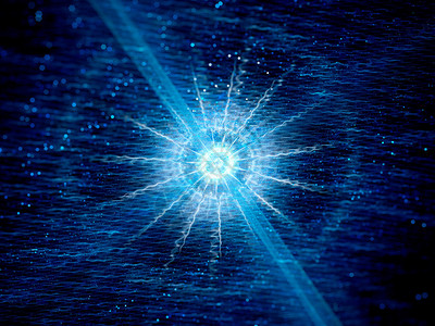 空间蓝光中子恒星计算机生图片