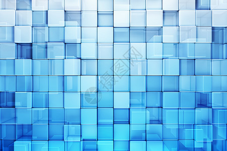 蓝色块抽象背景背景图片