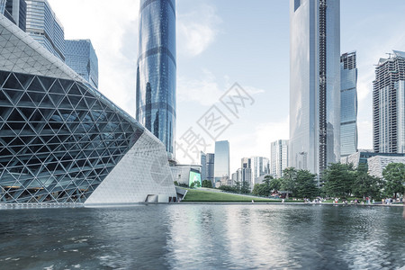 广州现代滨水建筑图片