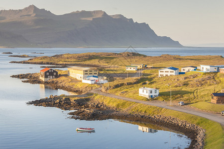 关于冰岛小渔村Djupivogur和BerufjordurFior图片