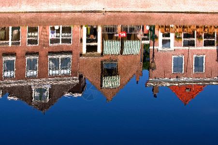 荷兰Spaarndam港口建筑物图片