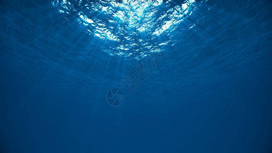 空光水下纹理自然背景背景图片