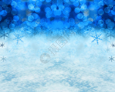 圣诞节日雪的背景包括图像底部的实图片