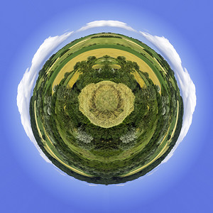 抽象的农村世界添图片
