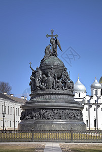 圣索菲亚大教堂和俄罗斯千年纪念碑图片