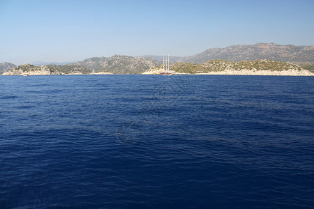 土耳其的海洋和岩石图片
