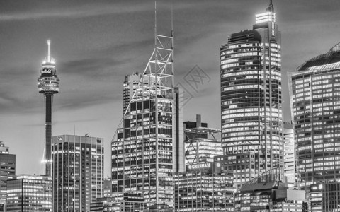 悉尼天线和建筑物图片