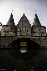 教科文组织Ghent古迹城堡比利时旅游图片