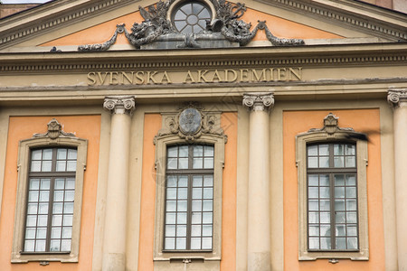 瑞典学院斯德哥背景图片