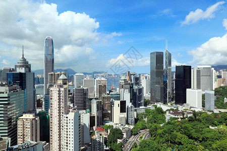 香港市风景图片