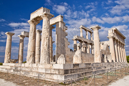 阿菲亚神庙希腊埃伊纳岛图片