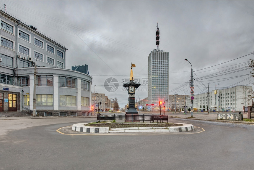 列宁广场的阿尔汉格尔图片