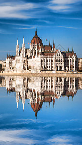 匈牙利布达佩斯多瑙河著名的议会图片