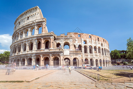 意大利罗马市中心的斗兽场是有史以来最图片