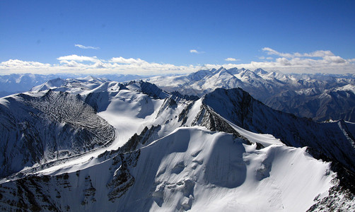 喜马拉雅山峰StokKangri6150m20080f图片
