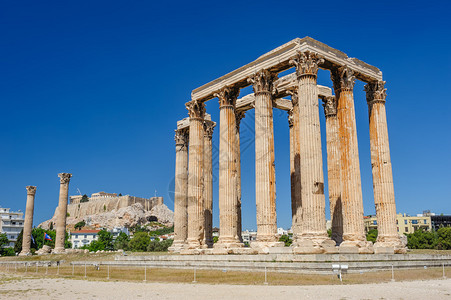 奥林佩翁古代奥林匹亚宙斯圣殿雅典希腊图片