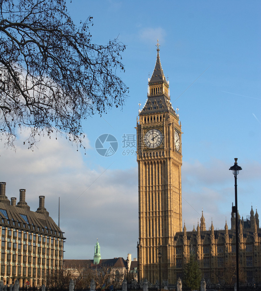 联合王国伦敦议会的Big图片