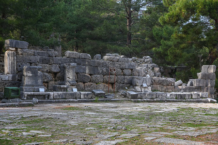 土耳其古代阶段废墟KemerA图片