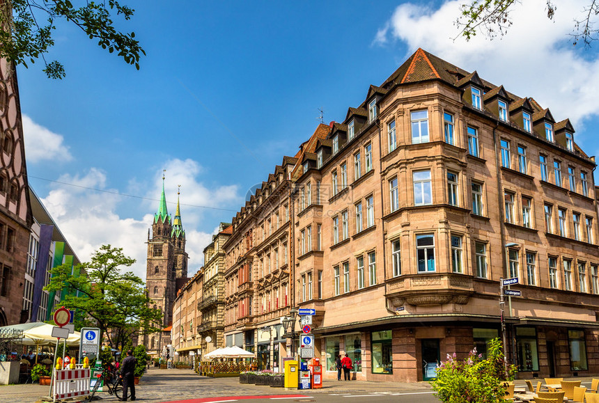 纽伦堡市中心的建筑德国图片