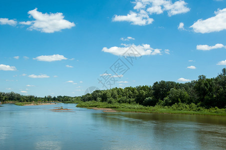 乌拉尔河是欧洲和亚洲俄罗斯之图片