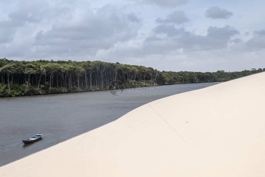 巴西LencoisMaranheses公园的沙丘Unesco图片