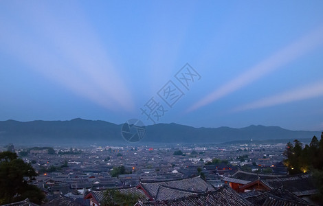 日落在李江的Unesco图片