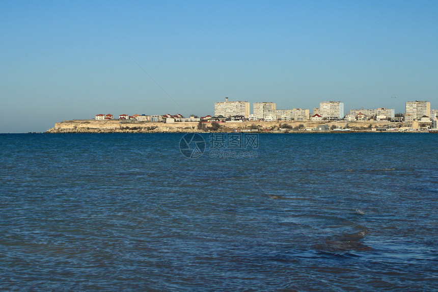 阿克套市对大海的看法海角白垩纪图片