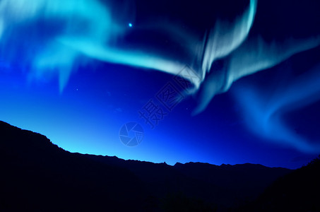 阿拉斯加的北极光AuroraBo图片