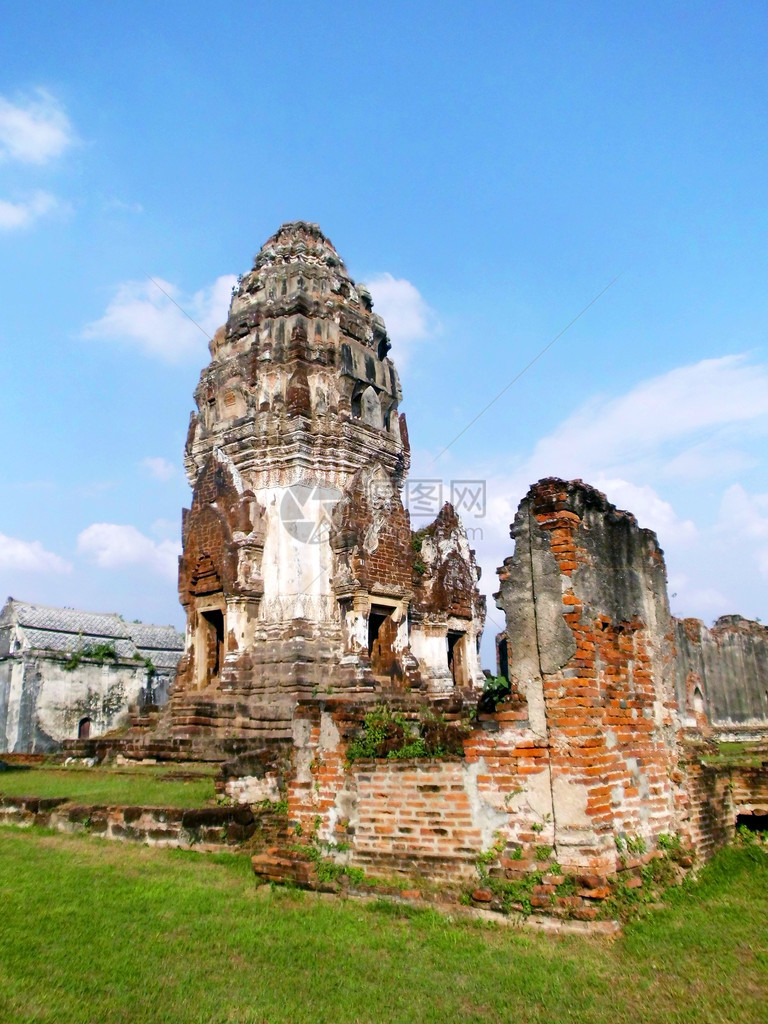 古代遗址泰国的watphrasrirattanamahathatlo图片
