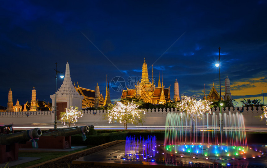 泰国曼谷SanamLuang和大宫殿地标图片