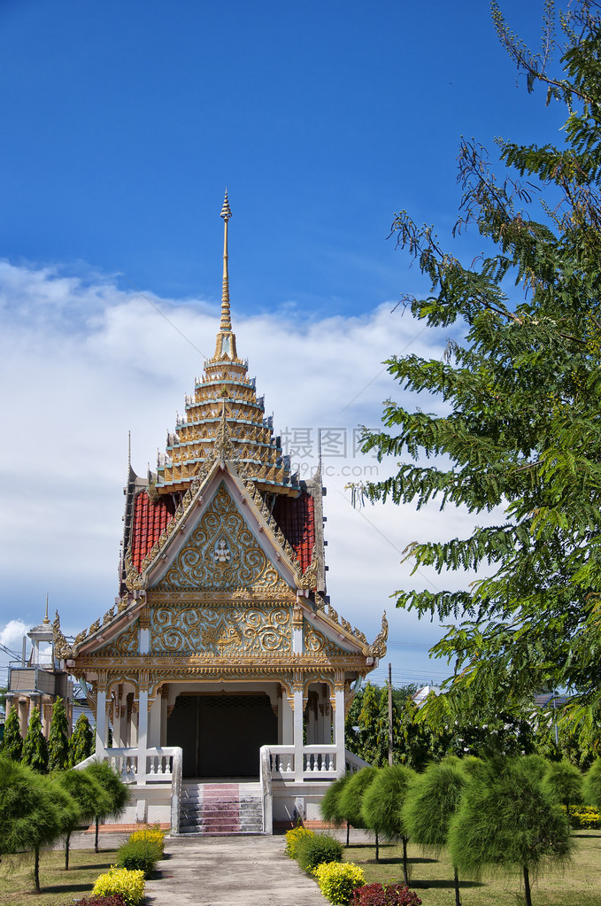 位于泰国华欣市的佛教寺庙是图片