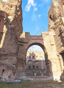 罗马卡拉浴场卡拉浴场成为罗马最豪华的浴场它建于公元212年至2图片