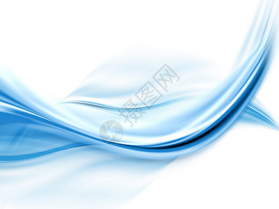 蓑笠翁抽象的蓝色波浪背景设计图片