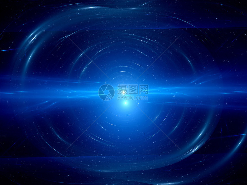 空间中的蓝色双星系统抽图片