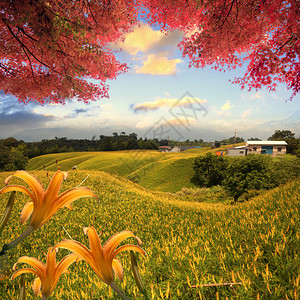 两河圣山日本蓝天背景下的富士圣山形象供广告或插画