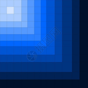 抽象方格和条纹蓝色几何背景图片