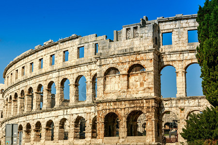 著名的古罗马圆形剧场图片