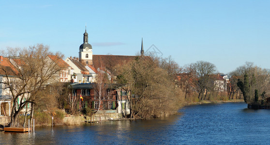 Brandenburg镇市风景图片
