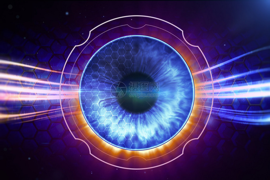 视网膜扫描仪图片