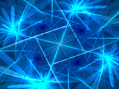 空间的蓝光线计算机生成的抽象背景背景图片