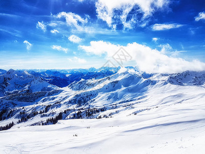奥地利的冬季奇境图片