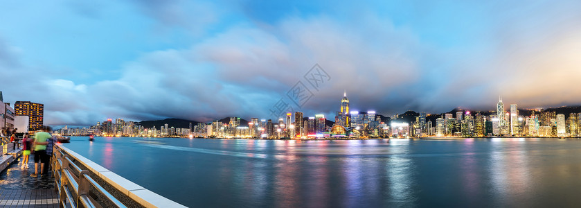 香港维多利亚港湾之图片