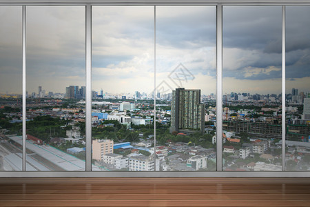 现代办公楼的窗户图片
