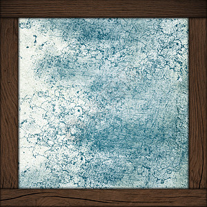 与木框架的抽象蓝色背景图片