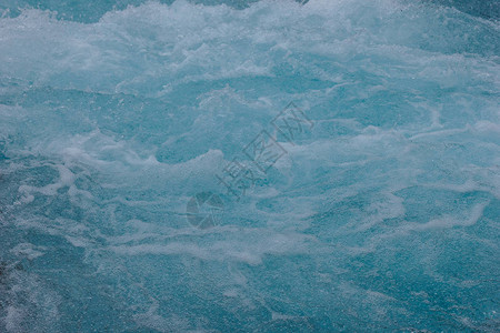 Bruarfos冰岛布鲁阿拉河的蓝图片