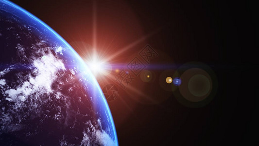 Earth3DCG的成像本图像由美国航天图片