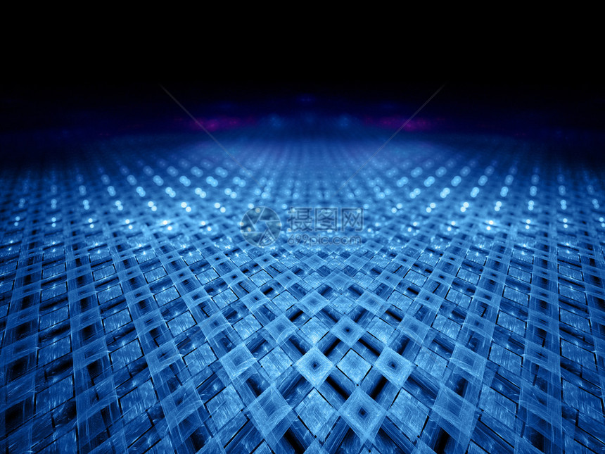 蓝未来电网计算机生成的图片