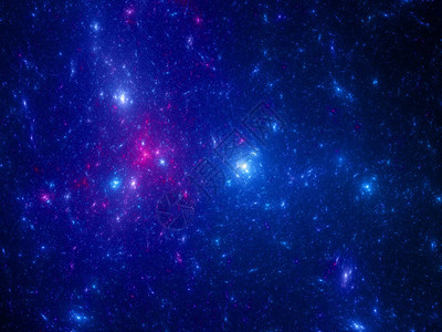太空中的彩色星系计算机生图片