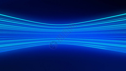 未来互联网和商业概念技术背景的蓝光曲线图片