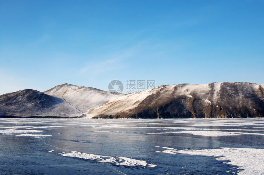 Baikal湖冬季风景及图片